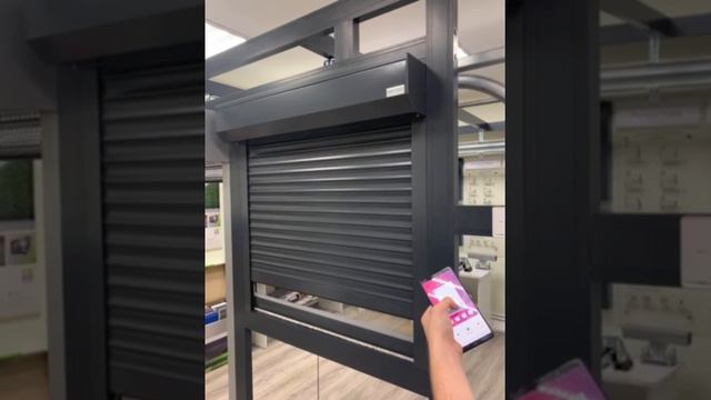 Управление рольставнями системой "Умный дом" - управление с кнопки, со смартфона, голосовой помщник смотреть онлайн