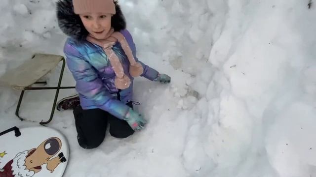 Снежный дом своими руками смотреть онлайн