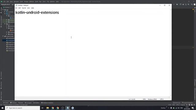 เพิ่ม kotlin_android_extensions ใน Android Studio 4.1 смотреть онлайн