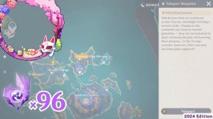 🔴ВСЕ ЭЛЕКТРОКУЛЫ🔴МАРШРУТ СБОРА ЭЛЕКТРОКУЛОВ🔴Электрокулы в 2024🔴Инадзума на 100%🔴Геншин🔴Genshin🔴