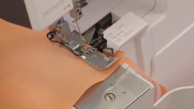 BERNETTE B44 + B48 - Ширина стежка, ширина обрезки, ролевый шов #7