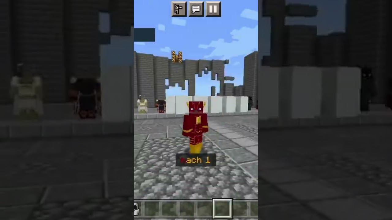 Лучший мод на Супергероев для мобильного Майнкрафта!