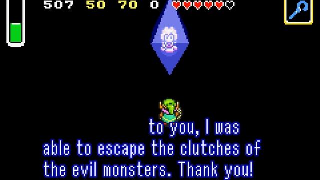 A Link to the Past (GBA) - Gargoyle's Domain - Blind the Thief смотреть онлайн