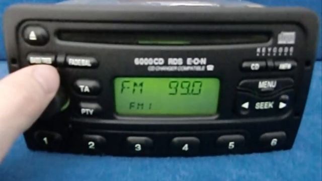 Ford 6000 CD / carradio car Radio Autoradio decode encode code safe 6000cd XS7F-18C815-AB смотреть онлайн
