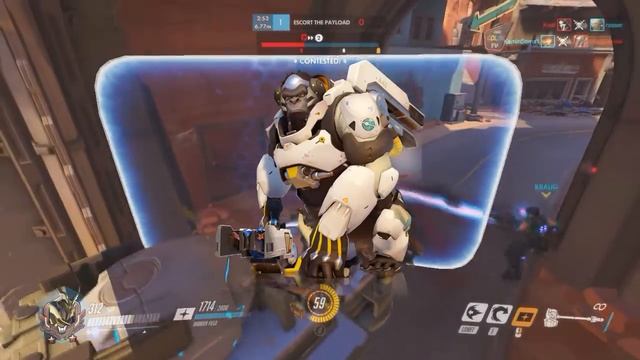 КАК ИГРАТЬ ЗА РАЙНХАРДТА | OVERWATCH РАЙНХАРДТ ГАЙД | REINHARDT ОВЕРВОТЧ смотреть онлайн