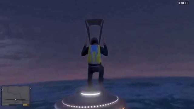 GTA 5 НЛО Космический Корабль Неудачная посадка смотреть онлайн