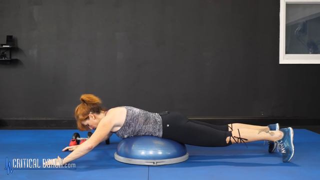 BOSU BALL BACK WORKOUT - TOP 7 Strength & Stability Exercises смотреть онлайн