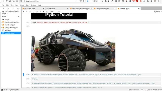 How to display images in IPython Jupyter Notebook смотреть онлайн