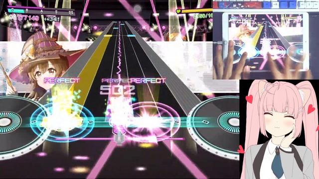 D4DJ Groovy Mix（グルミク）: ぎぶみーAwesome!!!! (Give Me Awesome!!!!) [Expert] (w/handcam) смотреть онлайн