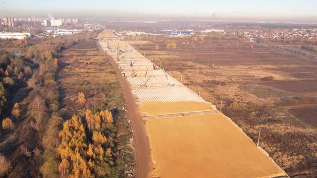 Обход посёлка Октябрьский. М-5 «Урал». Новорязанское шоссе (25.10.2022) смотреть онлайн