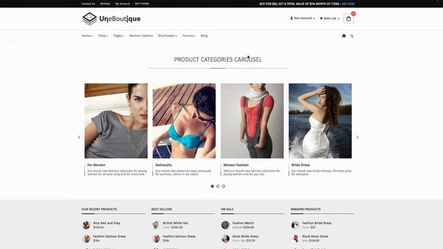 Une Boutique - Advanced WooCommerce Theme смотреть онлайн