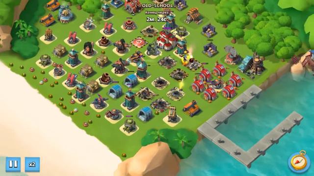 Boom Beach BULLIT - One Captures Base,  БУм БИЧ Буллит - один захватывает базы!