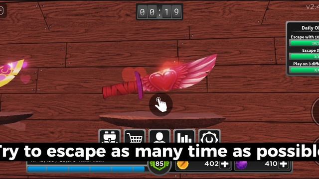 How to get Rare Drop wings of Cupid 2023 Knife in Survive the killer | [ROBLOX] смотреть онлайн