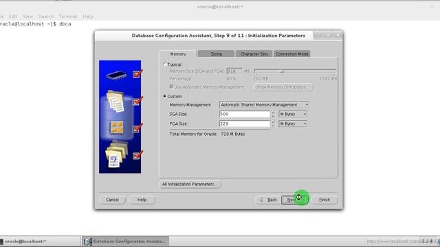 Create Database by dbca смотреть онлайн