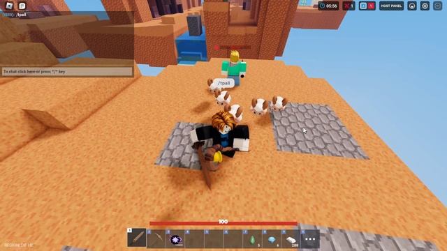 Devs actually added fire 5 - Roblox Bedwars смотреть онлайн