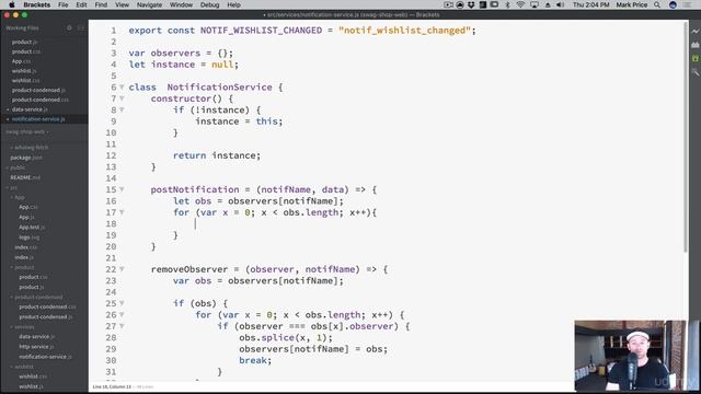 Full stack web development Course | 130. Swag Shop: Posting Notifications to React Components смотреть онлайн