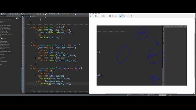 Tree delete JAVA Assignment | part2: delete methods & helpers | Data Structures & Algorithm Analysi смотреть онлайн