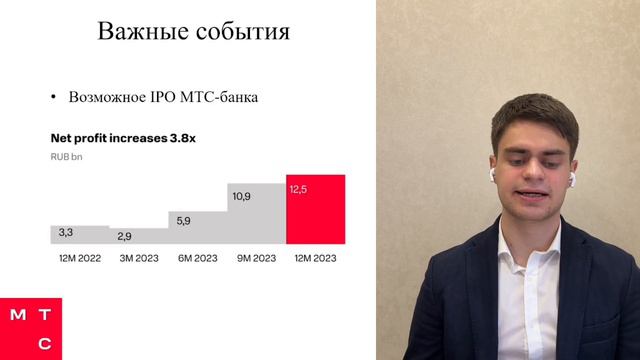 Результаты МТС оказались выше ожиданий рынка. Разбираем отчетность компании за 2023 год смотреть онлайн