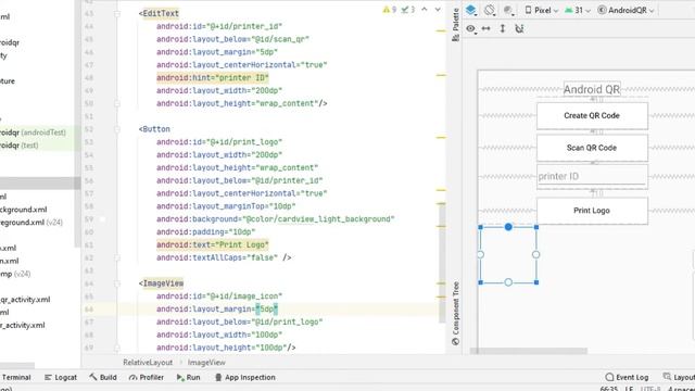 #5. Android Tutorials - Print Logo/Image/Icon on Bluetooth Mobile Printer - Full Design & Source Co смотреть онлайн