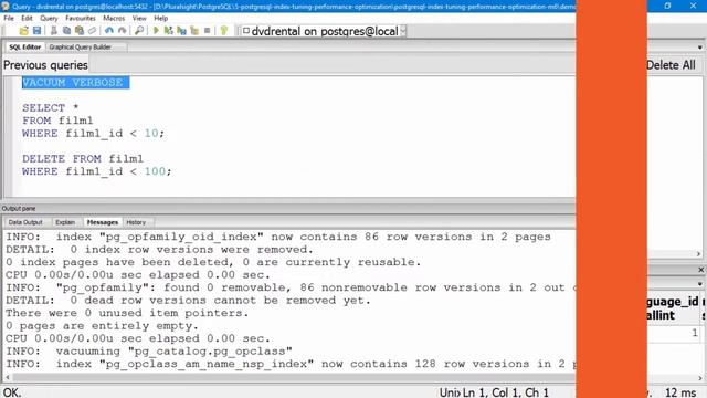 Course Preview: PostgreSQL: Index Tuning and Performance Optimization смотреть онлайн