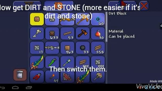 Terraria Android: HOW TO HACK ITEMS! смотреть онлайн