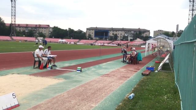 Командный чемпионат Украины по лёгкой атлетике среди юниоров,2 3 06 2018, Луцк Прыжки в длину смотреть онлайн