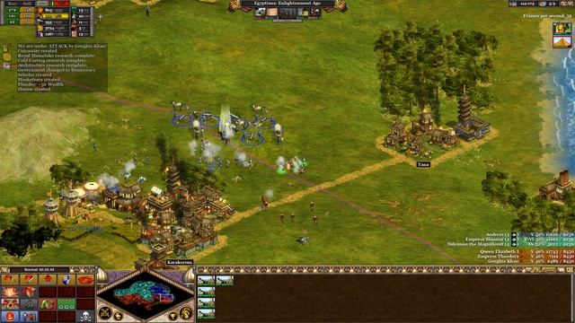 Rise of Nations Extended Edition 3vs3 tough battle game-play 2023 06 11 20 44 смотреть онлайн