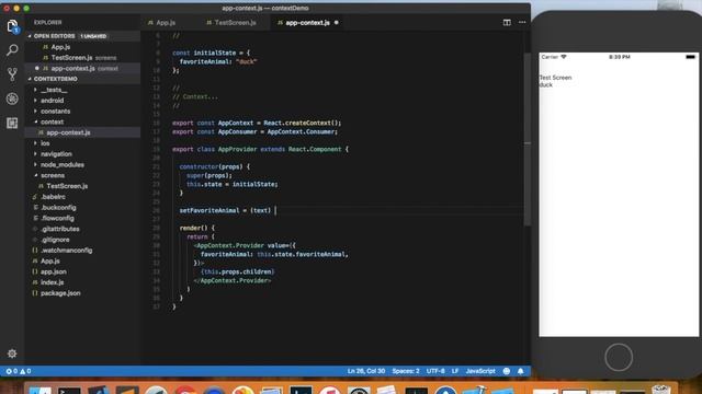 React Native: Context and Firebase Starter Tutorial смотреть онлайн