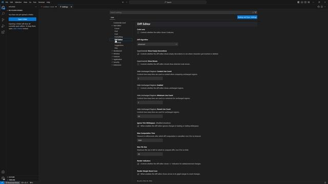 How To Enable/Disable Show Moves Diff Editor VSCode смотреть онлайн