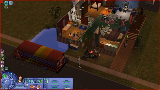 ЛАГЕРЬ ДЛЯ ДЕТЕЙ И ПОДРОСТКОВ | ОБЗОР МОДА | The Sims 2 смотреть онлайн