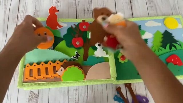 Книга сказок из фетра смотреть онлайн
