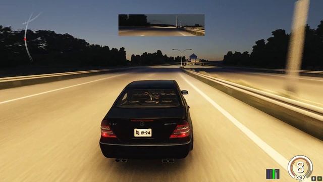 1000HP Mercedes ripping through GERMAN AUTOBAHN | Assetto Corsa - Modded Gameplay смотреть онлайн