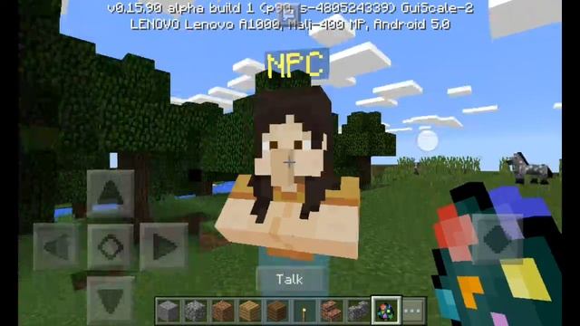 Как призвать неигровое сущиство в MCPE 0.16.0 смотреть онлайн
