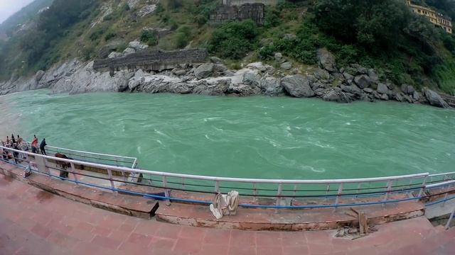 Pilgrims Diary 111. Devprayag Подготовка к Религиозному Ритуалу. Индия священные место для Индуисто смотреть онлайн