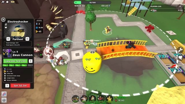 MELEE TOWERS IN HARDCORE MODE | ROBLOX Tower Defense Simulator смотреть онлайн