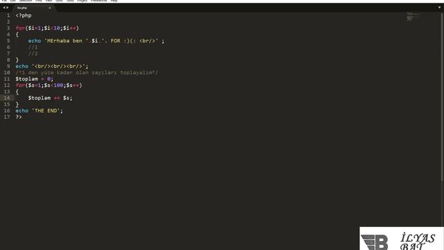 PHP'de For Döngüsü Ders 28 смотреть онлайн