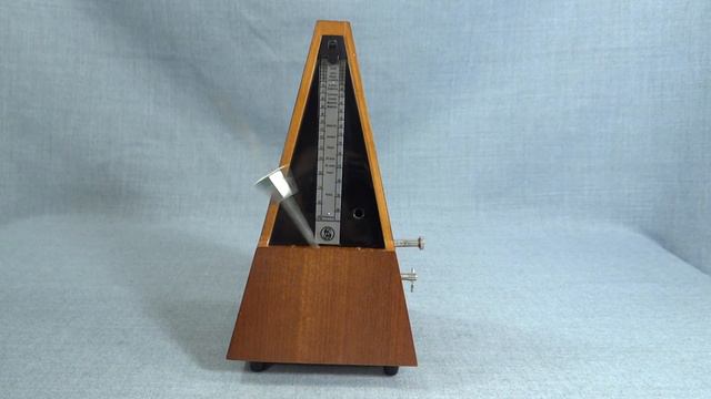 GERMAN MUSICAL INSTRUMENT PENDULUM TONOMETER WOOD PYRAMID MAELZEL METRONOME &BOX смотреть онлайн