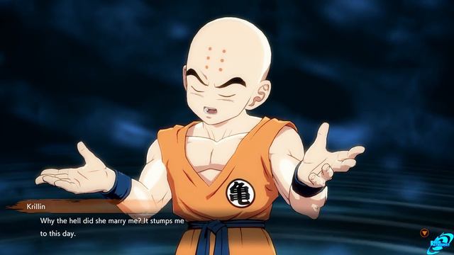 DRAGON BALL FIGHTERZ Krillin Wonders Why Android 18 Married Him смотреть онлайн