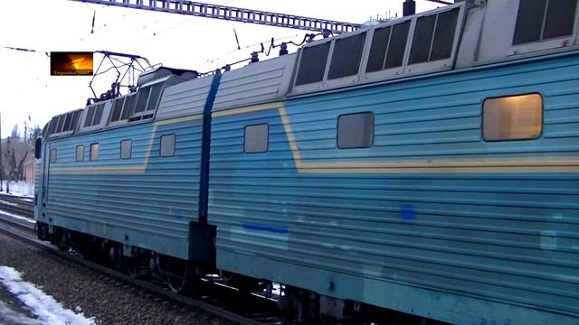 ЧС8-029 с поездом №92 Львов - Киев смотреть онлайн