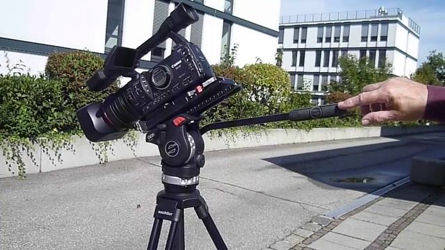 ACE Sachtler Stativ IBC NAB-Neuheit. Mit XH-A1 Canon Cinec 2012 смотреть онлайн