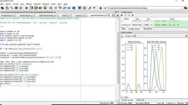 Machine Learning | Data Transformation and Visualisation with Min Max Scaler смотреть онлайн
