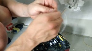 Оптическая розетка для интернета. Перенос.