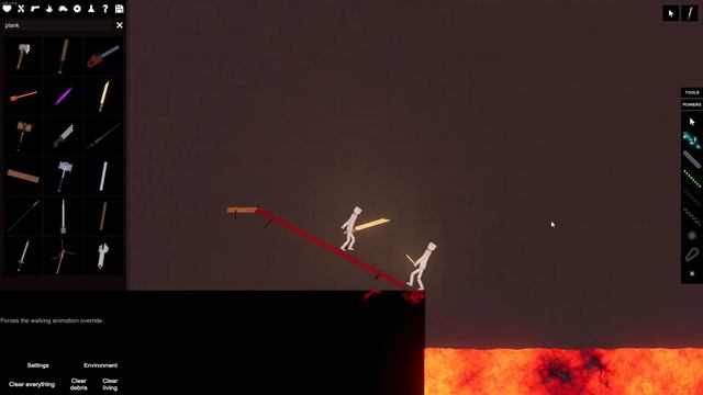 Obi-Wan vs Anakin in People playground смотреть онлайн