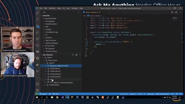 AWS Nordics Office Hours - Infrastructure IS code with AWS CDK смотреть онлайн