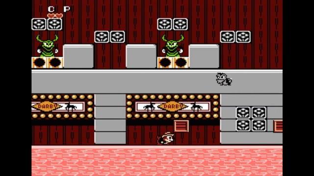 Dendy (Famicom,Nintendo,Nes) 8-bit Chip & Dale 1часть уровень 8