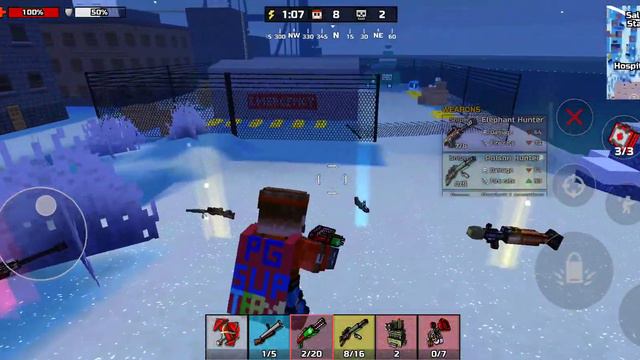 5 Kill Battle Royale Victory! - Pixel Gun 3D - PG3D смотреть онлайн