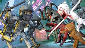 СМЕРТЕЛЬНАЯ ОБОРОНА ГОРОДА! ЛУЧШИЕ БОЙЦЫ ПРОТИВ САМЫХ СТРАШНЫХ SCP! ВЫЖИТЬ ЛЮБОЙ ЦЕНОЙ В Garry`s Mod