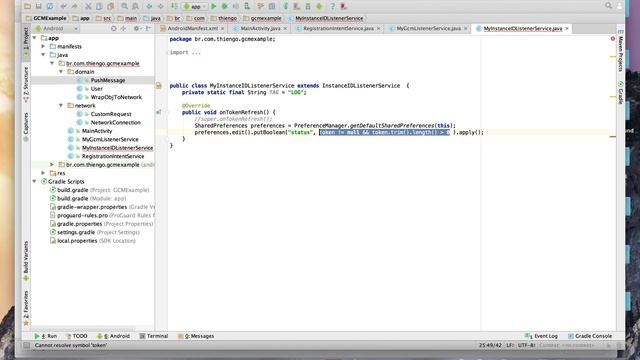 GCM Downstream Messages. Push Message Android - Parte 1 смотреть онлайн