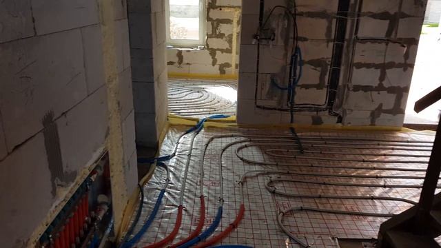День 58. Подготовка к заливке пола смотреть онлайн