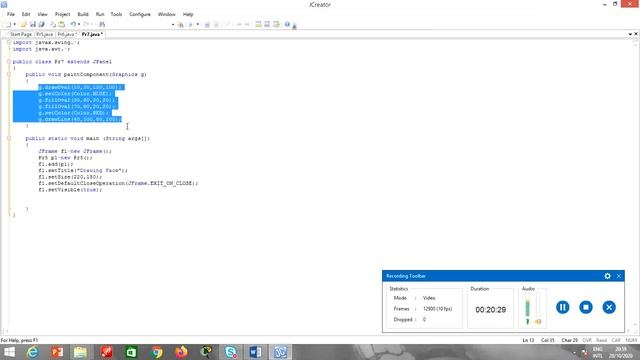 Lab (Absolute Java-Chapter 18 - Graphics class) смотреть онлайн